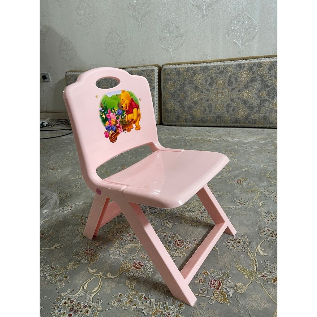 صندلی کودک تاشو چاپ دار 50 سانت