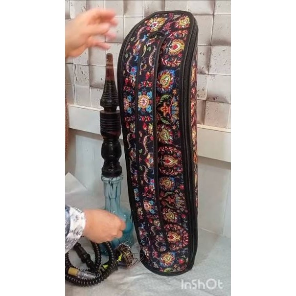 کیف جا قلیانی جاجیم. کاور قلیان